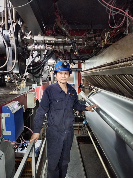 三十年如一日守護薄膜生產 &mdash;&mdash;新光公司包材車間班長姜良歸