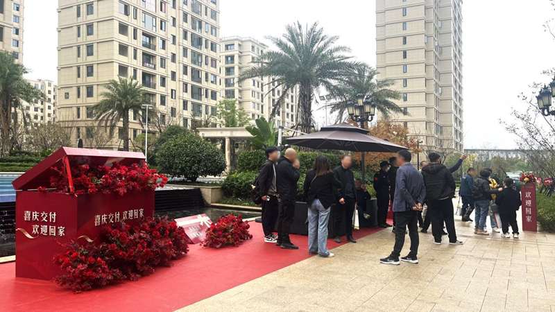 松陽(yáng)美林&middot;華庭提前七個(gè)月迎來(lái)收官交付