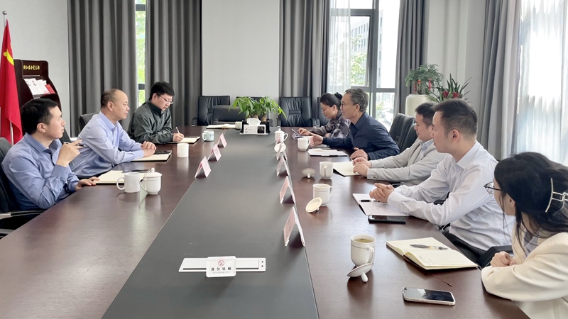 寧夏供銷集團黨委書記、董事長陳鹍到訪浙江農合