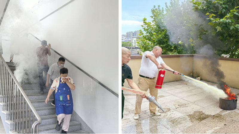 浙農(nóng)市集錢塘公司開展半年度消防技能培訓(xùn)及演練活動